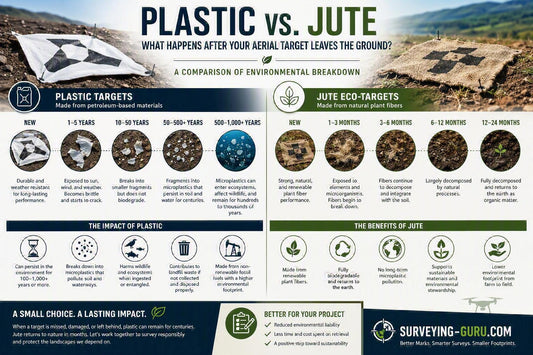 Plastic vs. Jute: What Happens After Your Aerial Target Leaves the Ground?